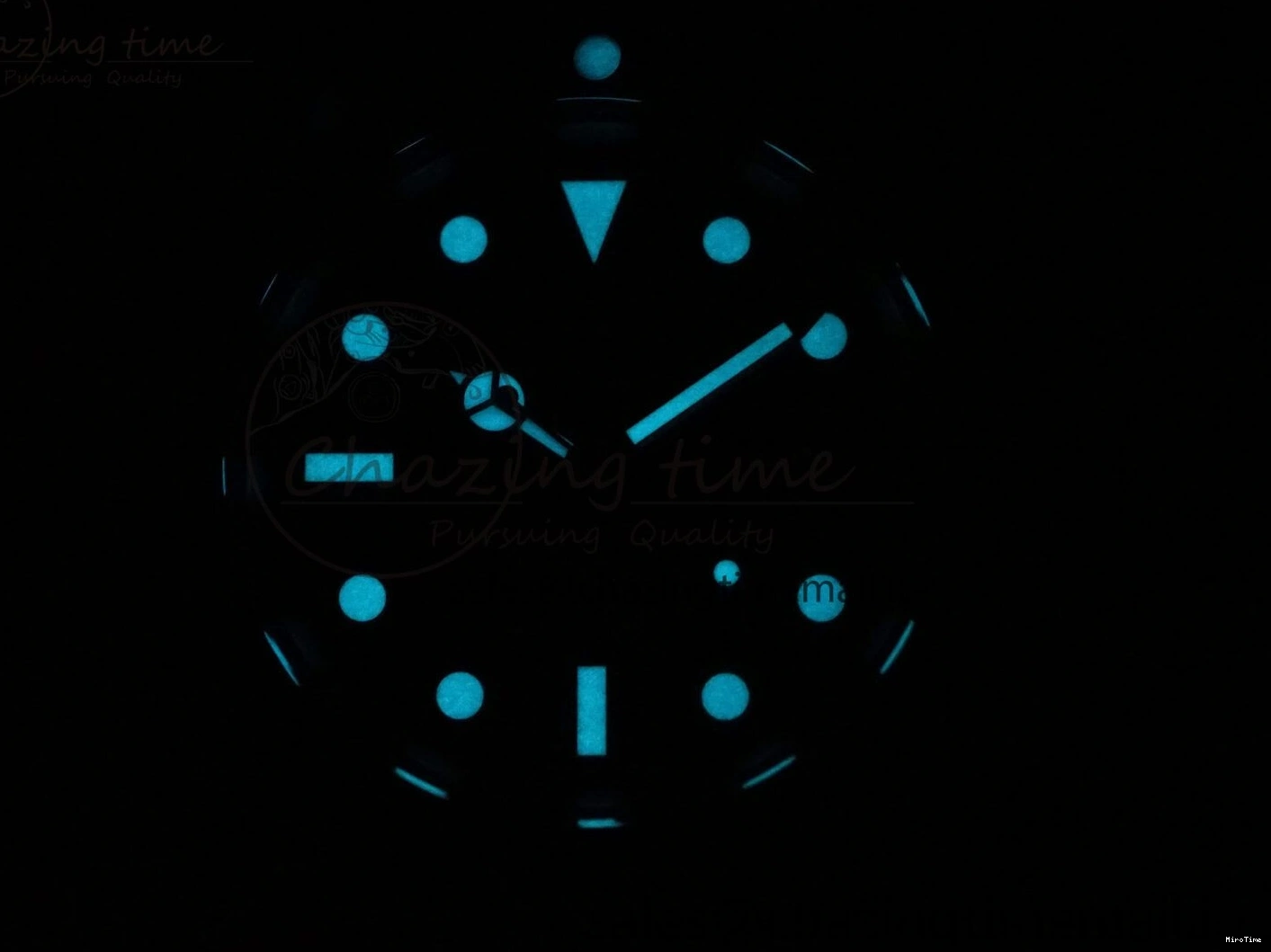 MiroTime 0113 Submariner 41mm 126610 LV Green Ceramic EWEF Best Edition on Bracelet SH Durable 1035